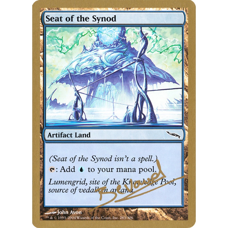 Seat of the Synod (Manuel Bevand) [World Championship Decks 2004]