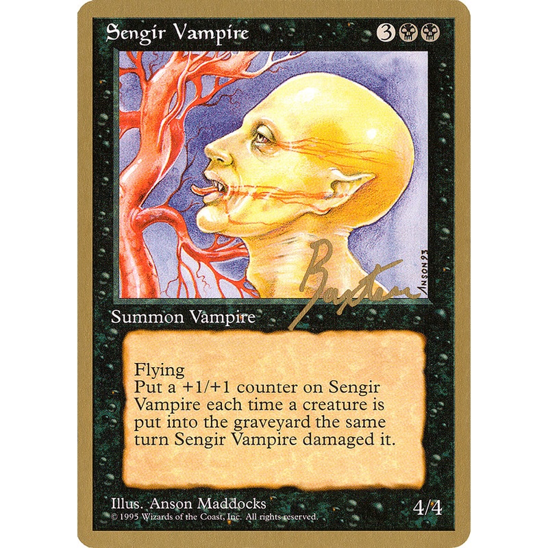 Sengir Vampire (George Baxter) [Pro Tour Collector Set]