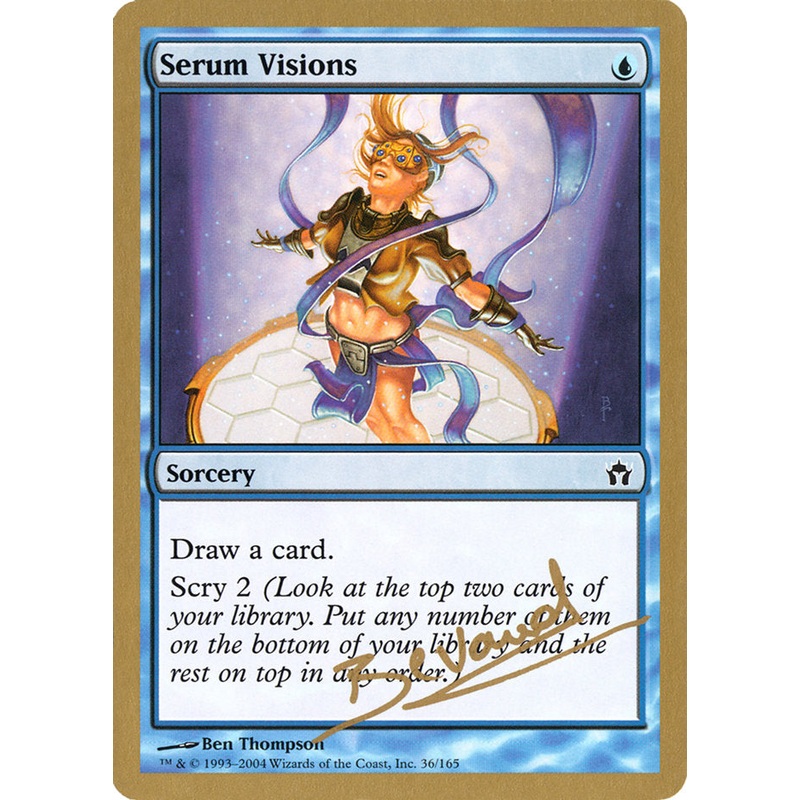 Serum Visions (Manuel Bevand) [World Championship Decks 2004]