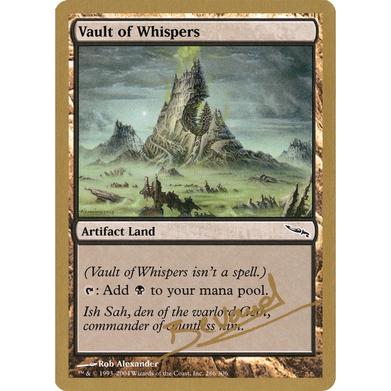 Vault of Whispers (Manuel Bevand) [World Championship Decks 2004]