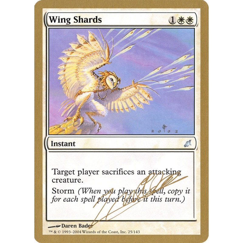 Wing Shards (Julien Nuijten) [World Championship Decks 2004]