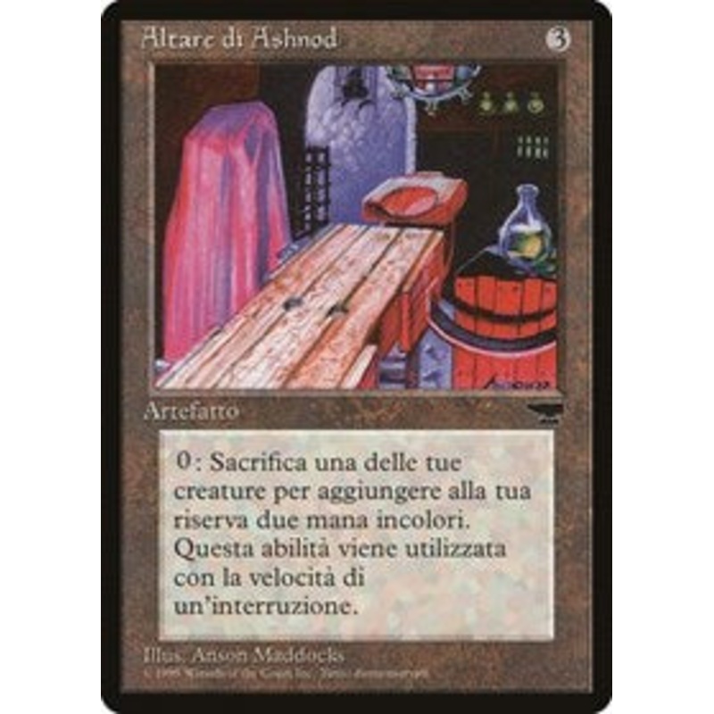 Ashnod's Altar (Italian) - "Altare di Ashnod" [Renaissance]