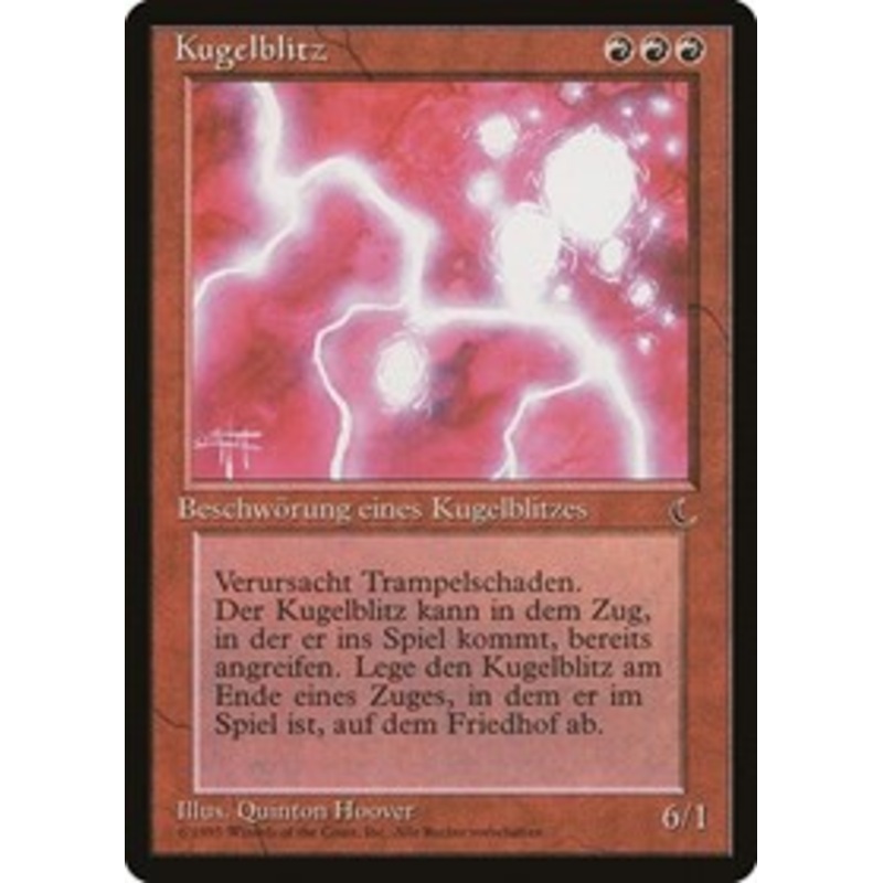 Ball Lightning (German) - "Kugelblitz" [Renaissance]