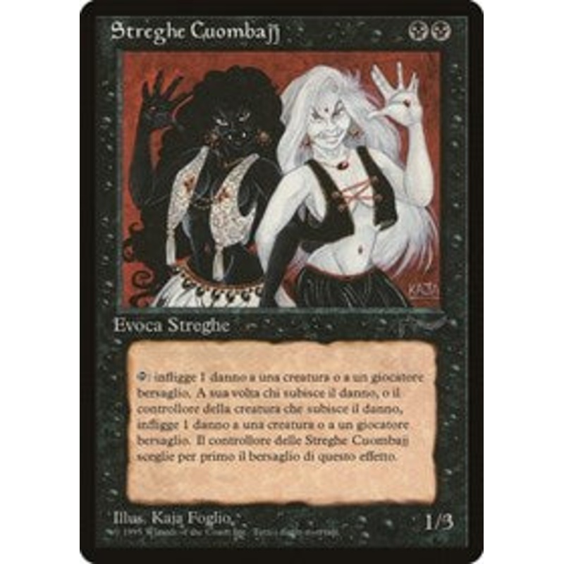 Cuombajj Witches (Italian) - "Streghe Cuomabajj" [Renaissance]