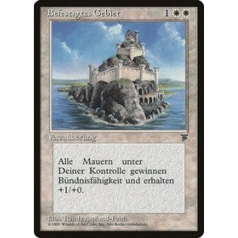 Fortified Area (German) - "Befestigtes Gebiet" [Renaissance]