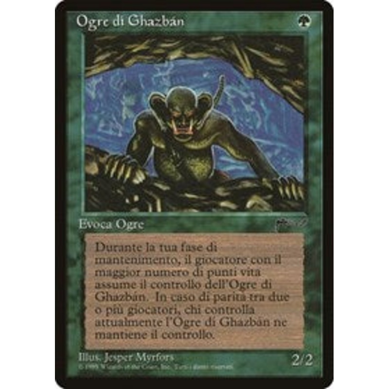 Ghazban Ogre (Italian) "Ogre di Ghazban" [Renaissance]