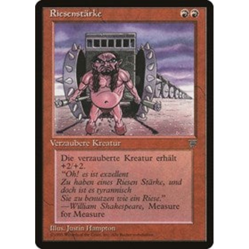 Giant Strength (German) - "Riesenstarke" [Renaissance]