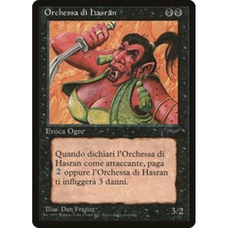 Hasran Ogress (Italian) - "Orchessa di hasran" [Renaissance]
