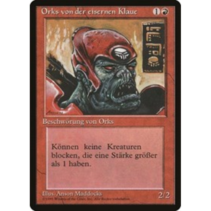 Ironclaw Orcs (German) - "Orks von der eisernen Klaue" [Renaissance]
