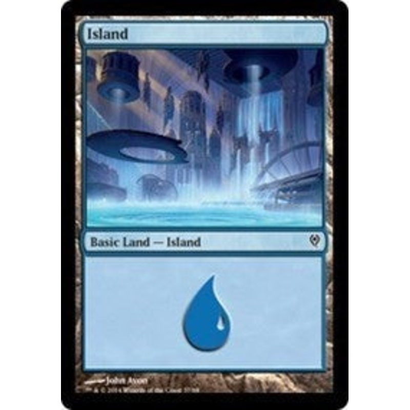 Island (37) [Duel Decks: Jace vs. Vraska]