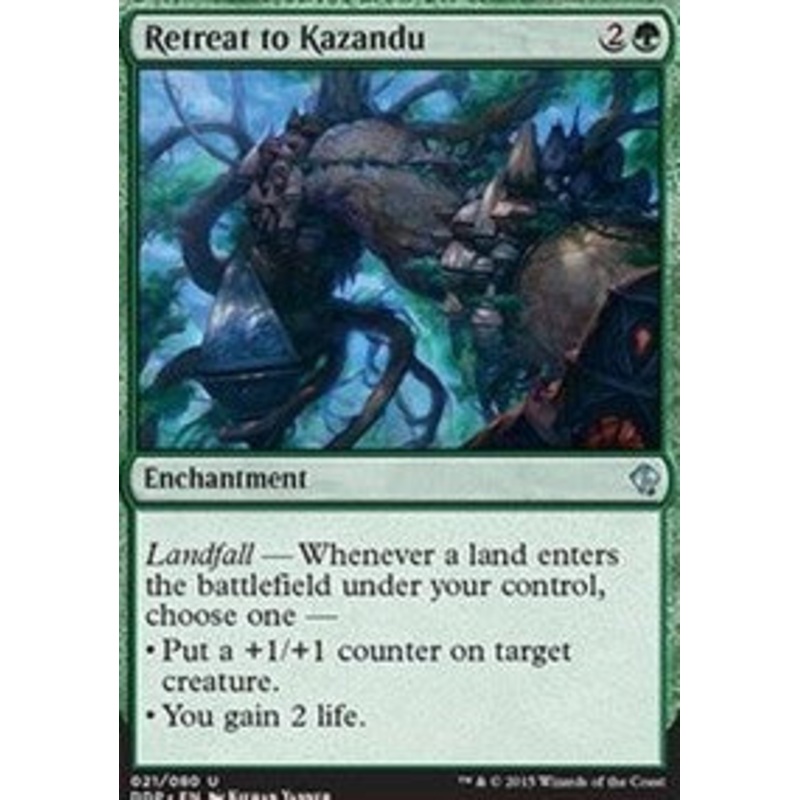 Retreat to Kazandu [Duel Decks: Zendikar vs. Eldrazi]