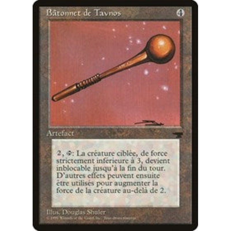 Tawnos's Wand (French) - "Batonnet de Tavnos" [Renaissance]
