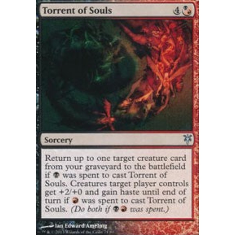 Torrent of Souls [Duel Decks: Sorin vs. Tibalt]