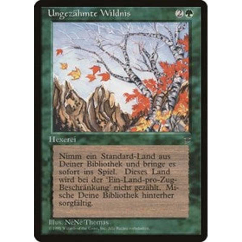 Untamed Wilds (German) - "Ungezahmte Wildnis" [Renaissance]