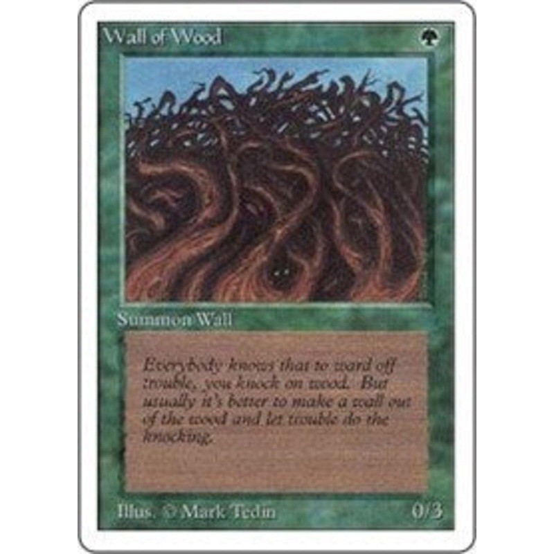 Wall of Wood [Unlimited Edition]