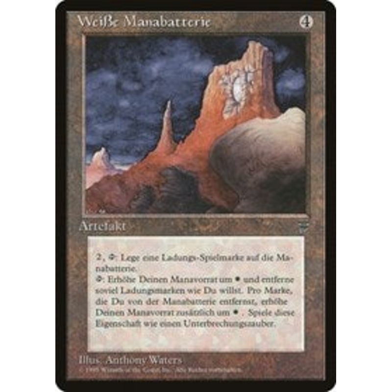 White Mana Battery (German) - "WeiBe Manabatterie" [Renaissance]