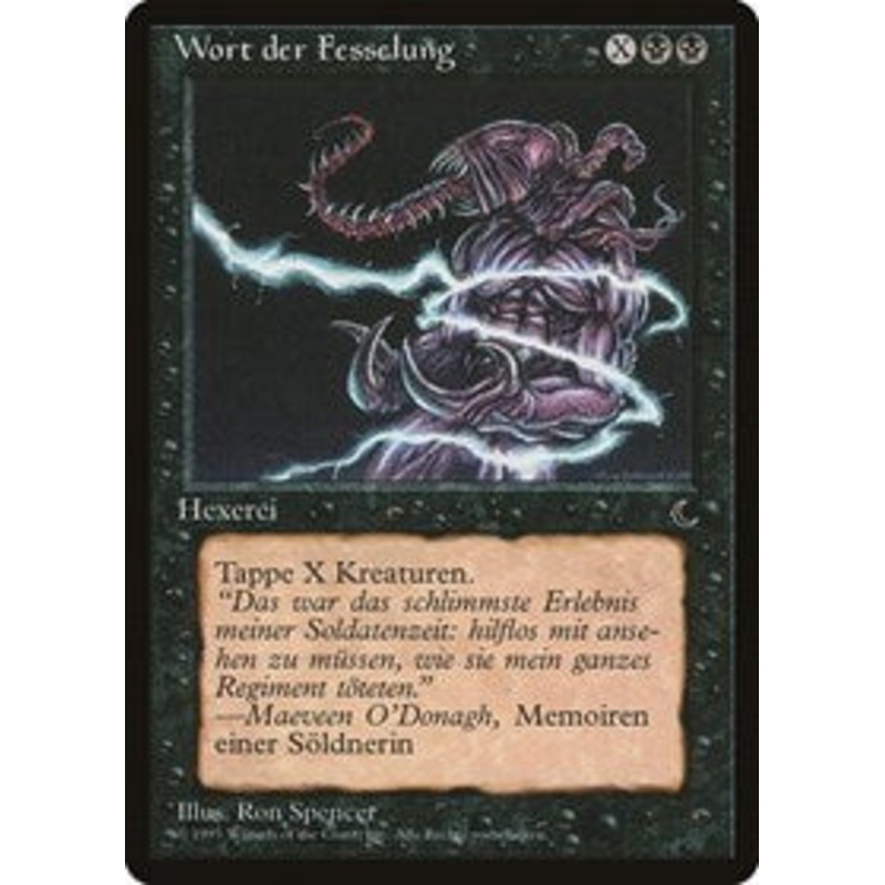Word of Binding (German) - "Wort der Fesselung" [Renaissance]