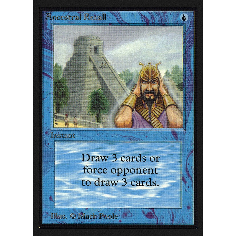 Ancestral Recall [International Collectors' Edition]