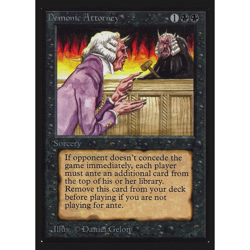 Demonic Attorney [Collectors' Edition]