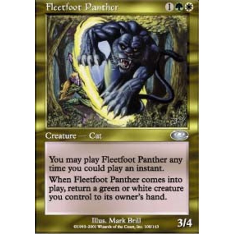 Fleetfoot Panther [Planeshift]