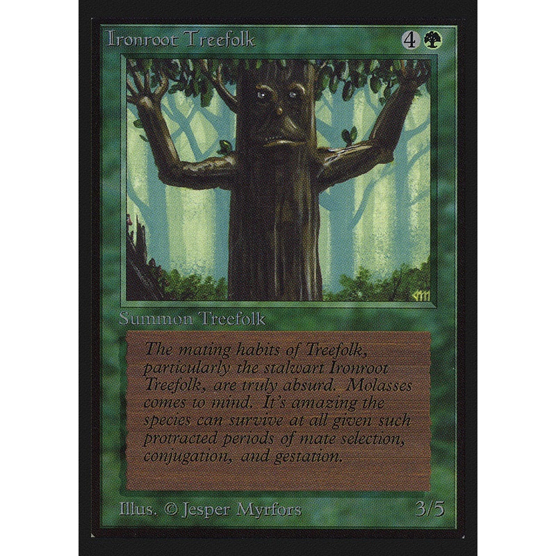 Ironroot Treefolk [Collectors' Edition]