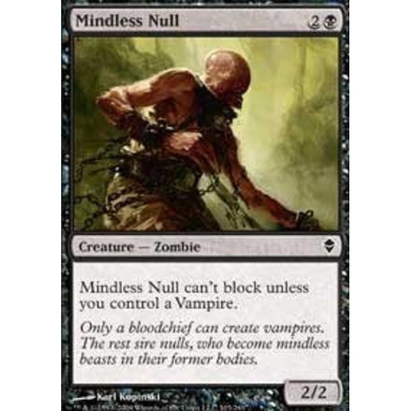Mindless Null [Zendikar]