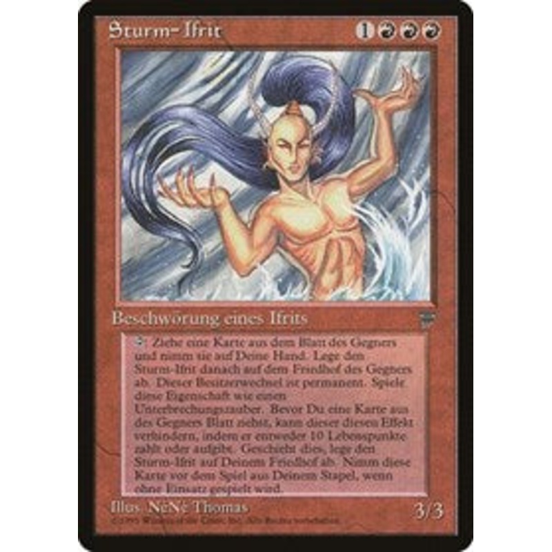 Tempest Efreet (German)- "Sturm-Ifrit" [Renaissance]