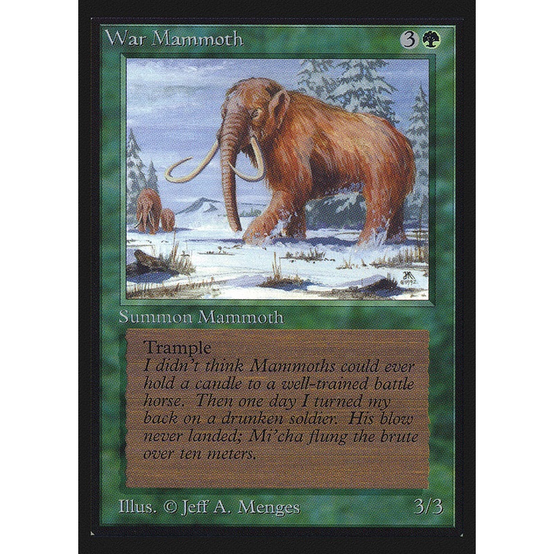War Mammoth [Collectors' Edition]