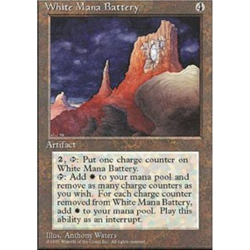 White Mana Battery [Fourth Edition]