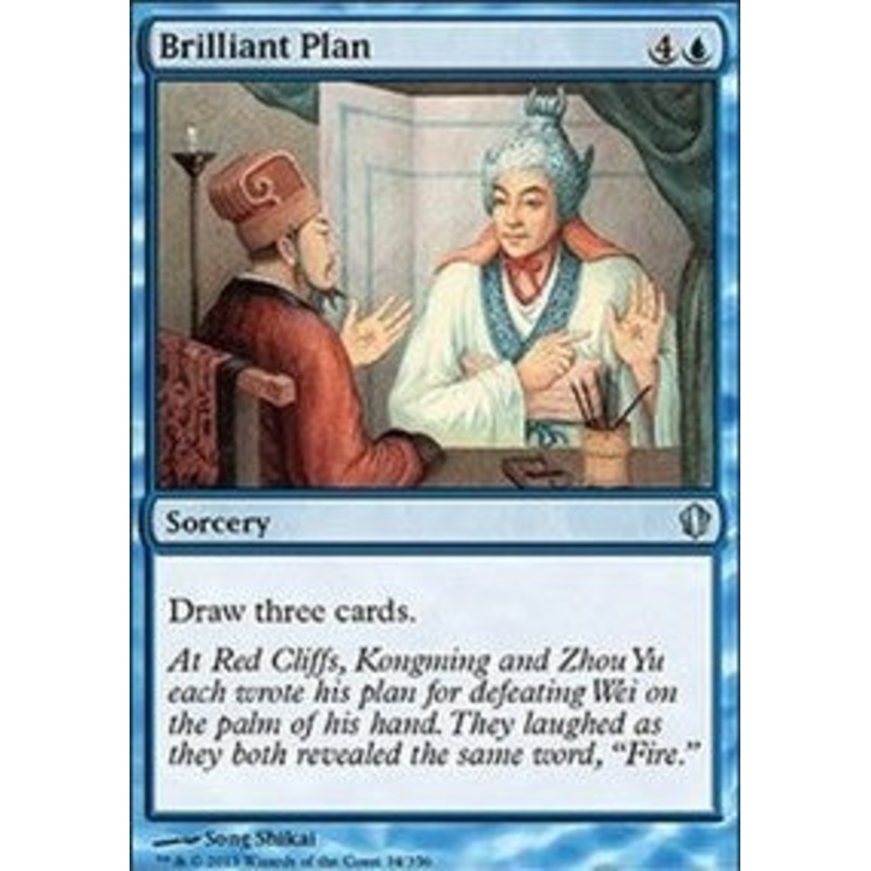Brilliant Plan [Commander 2013]