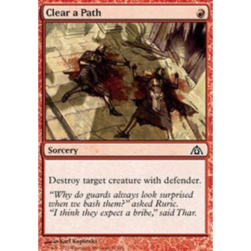 Clear a Path [Dragon's Maze]