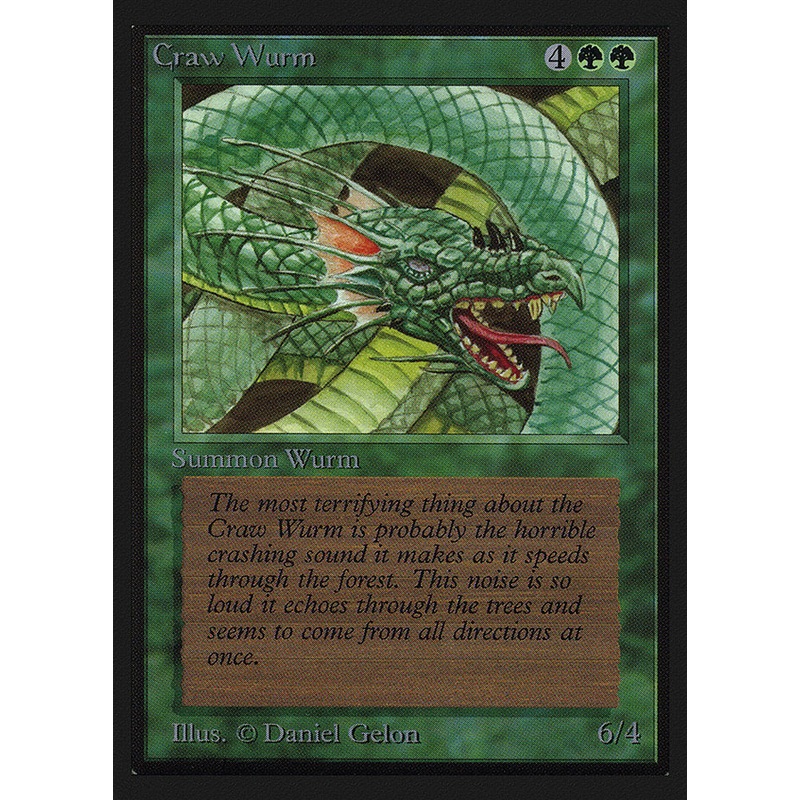 Craw Wurm [International Collectors' Edition]