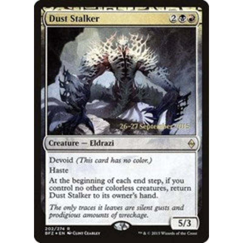 Dust Stalker [Battle for Zendikar Promos]
