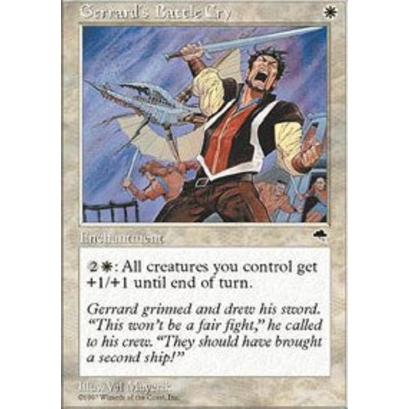 Gerrard's Battle Cry [Tempest]