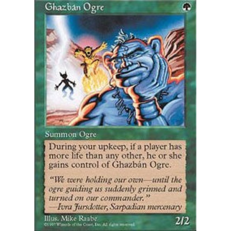 Ghazban Ogre [Fifth Edition]