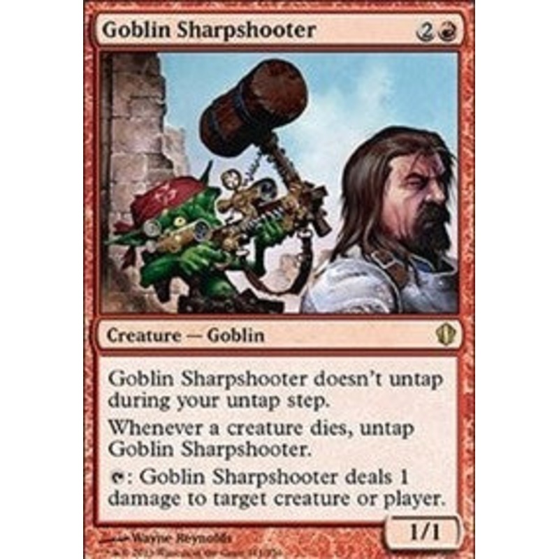 Goblin Sharpshooter [Commander 2013]