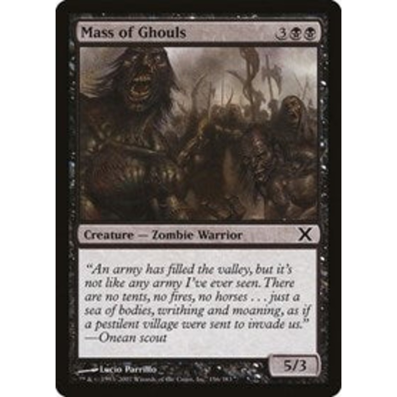 Mass of Ghouls [Tenth Edition]