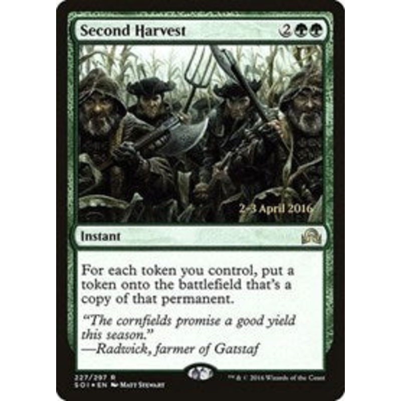 Second Harvest [Shadows over Innistrad Promos]