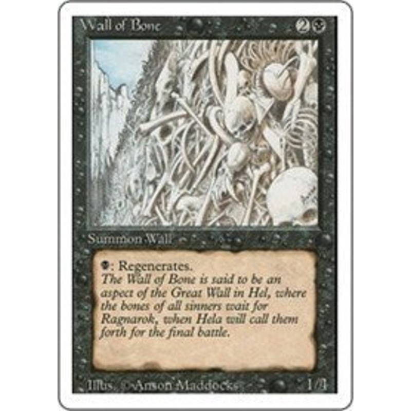 Wall of Bone [Revised Edition]