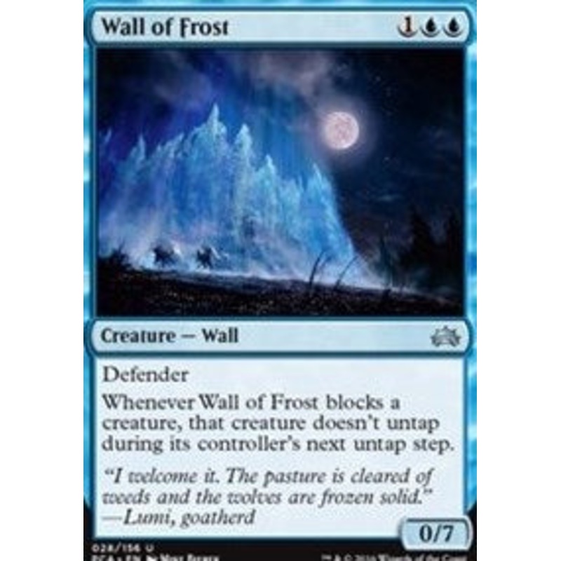 Wall of Frost [Planechase Anthology]