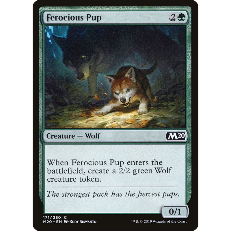 Ferocious Pup [Core Set 2020]
