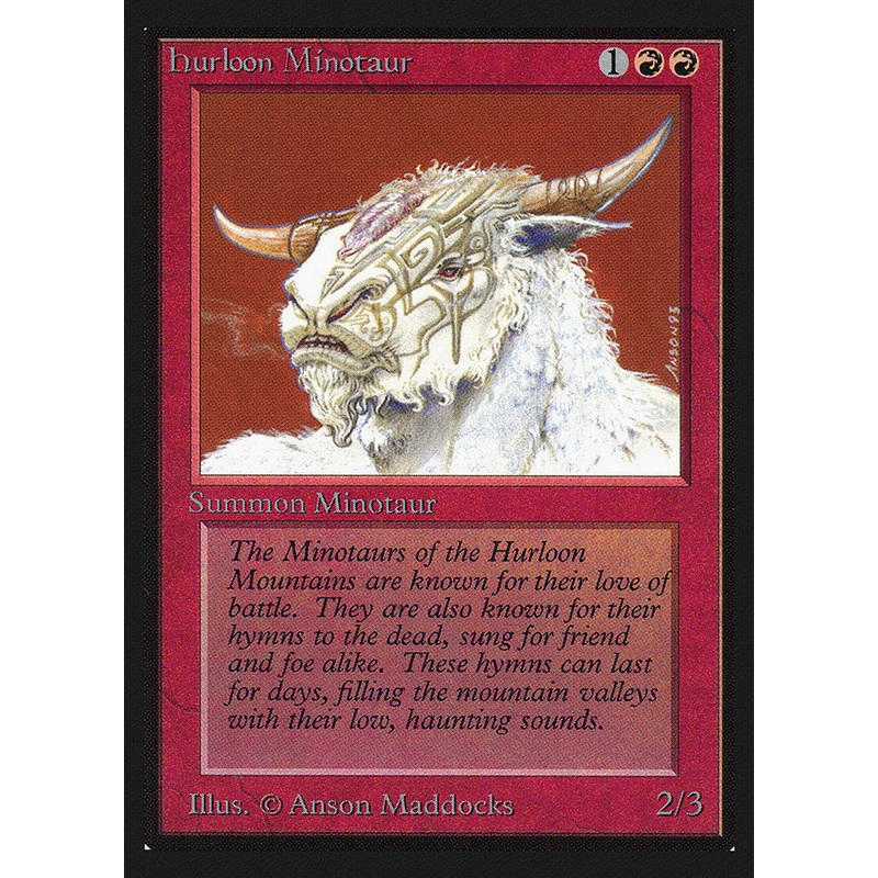 Hurloon Minotaur [International Collectors' Edition]