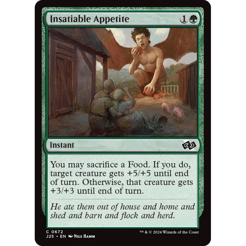 Insatiable Appetite [Foundations Jumpstart]