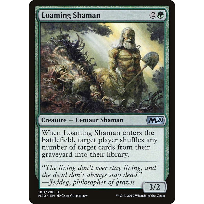 Loaming Shaman [Core Set 2020]