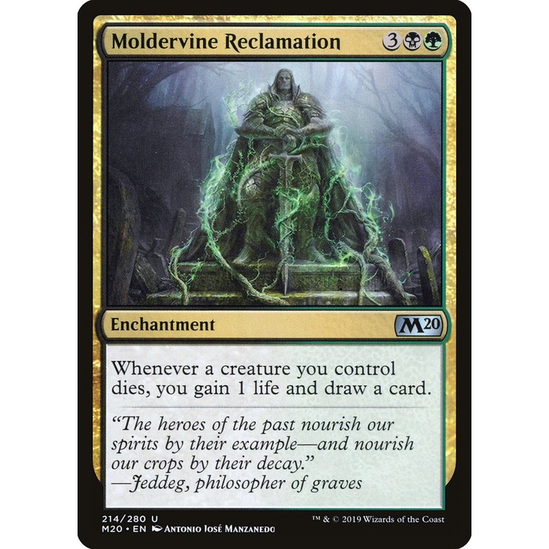 Moldervine Reclamation [Core Set 2020]