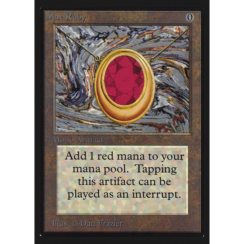 Mox Ruby [International Collectors' Edition]