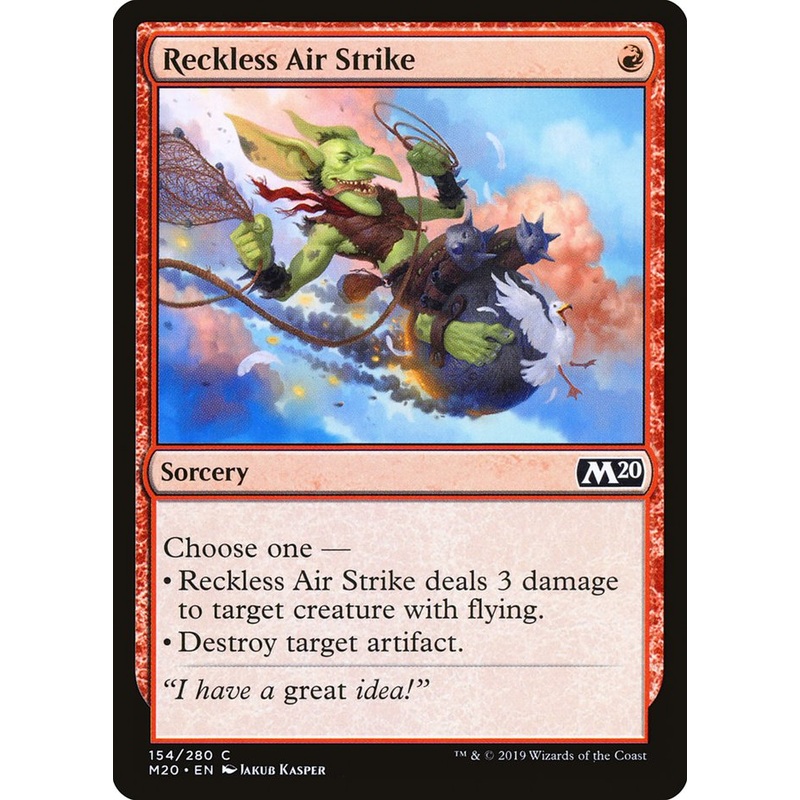 Reckless Air Strike [Core Set 2020]