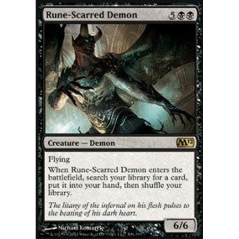 Rune-Scarred Demon [Magic 2012]