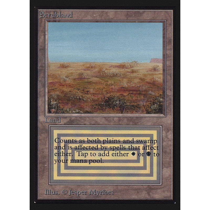 Scrubland [International Collectors' Edition]