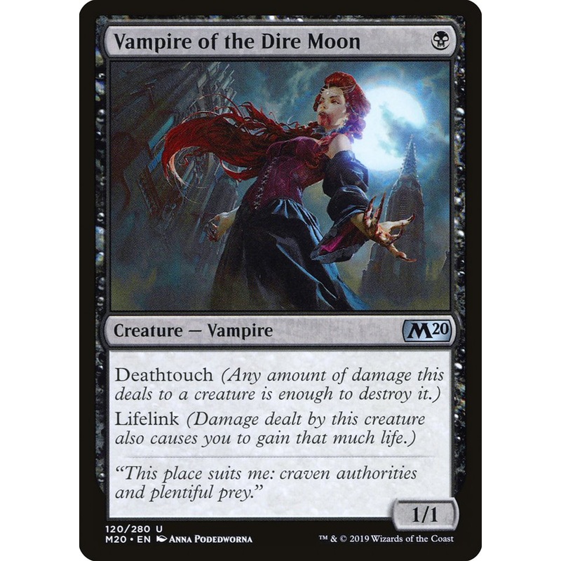 Vampire of the Dire Moon [Core Set 2020]